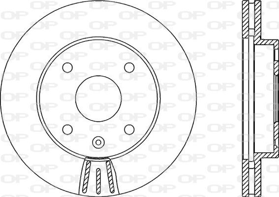 OPEN PARTS Jarrulevy BDA2146.20